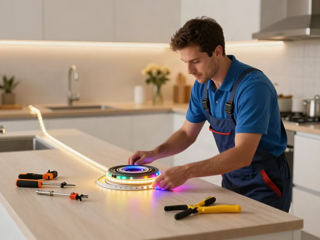 Banda LED COB de la iluminat-ieftin.ro, soluții de iluminat moderne din servicii locale de încredere.