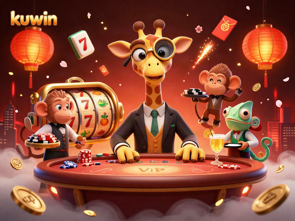 Kuwin enables high-roller gamblers to spin slot reels while enjoying a vibrant casino atmosphere.