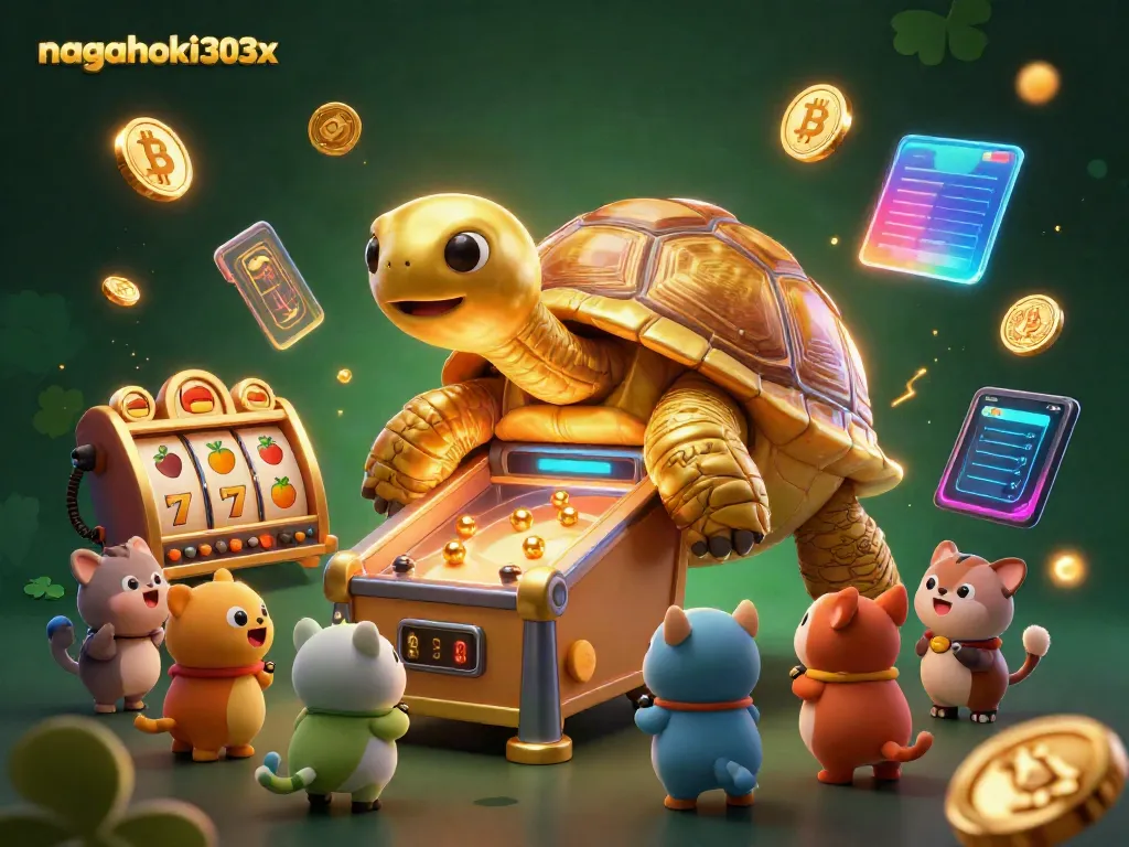 Menangkan jackpot di nagahoki303x dengan mesin pinball kura-kura emas yang unik dan mengasyikkan.