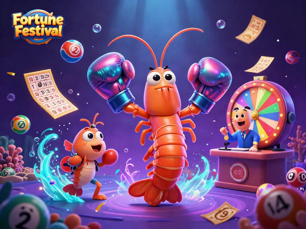แสดงความตื่นเต้นของ Fortune Festival ด้วยการเล่นล็อตเตอรี่ และรางวัลมากมาย