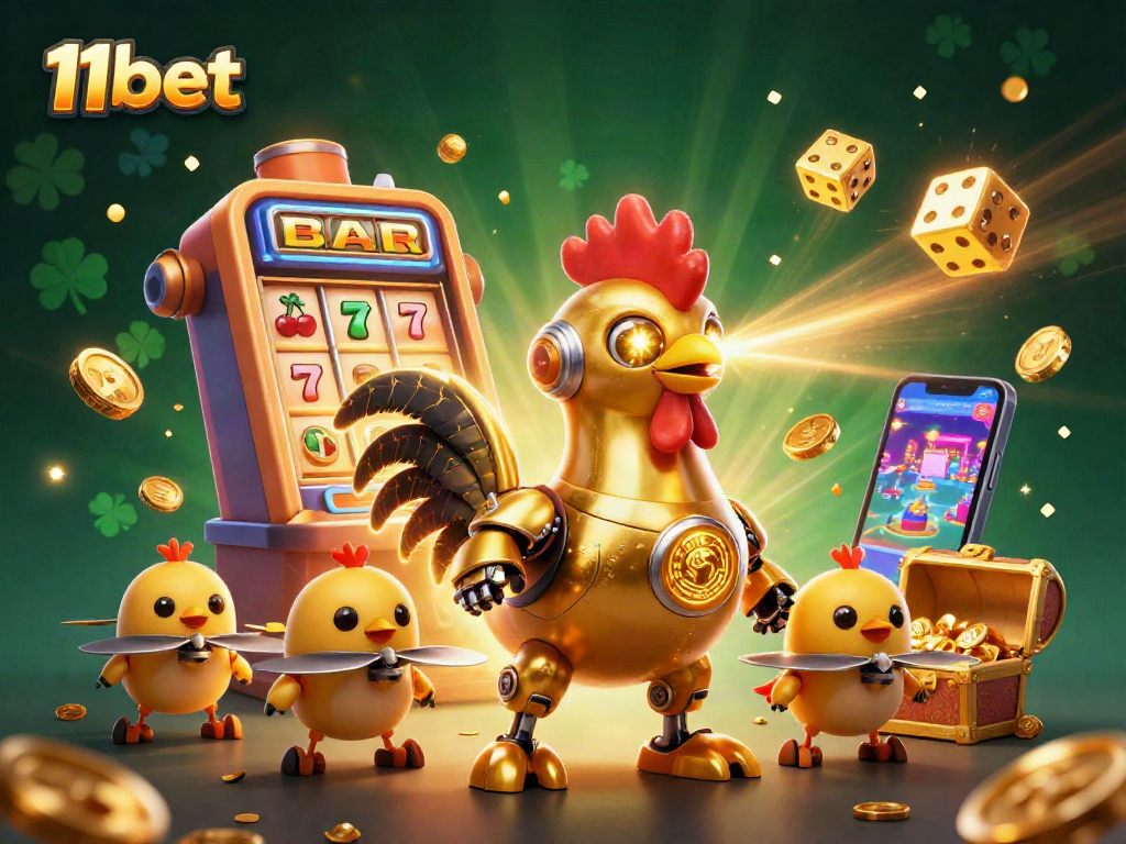 Experience thrilling slots and jackpots with 11bet's exciting casino game world.