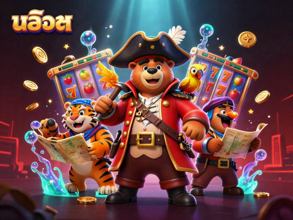 Experience thrilling slots action with สล็อต in this vibrant casino scene.
