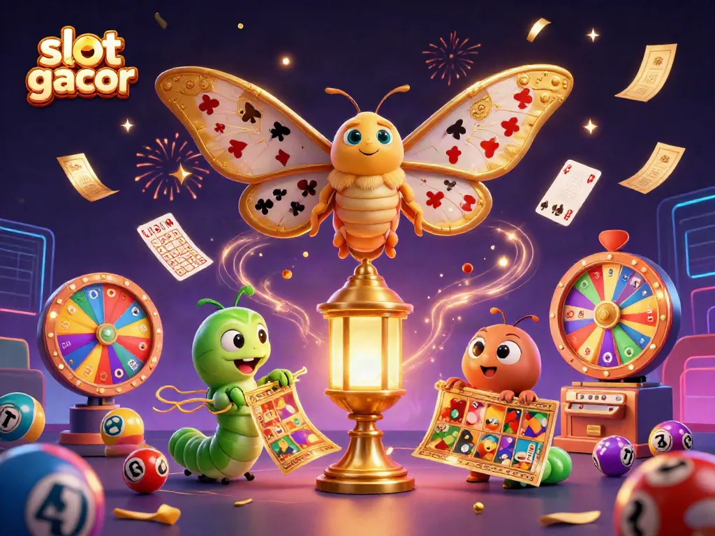 Menangkan slot gacor dengan momen meriah, penuh detail dan elemen kasino yang memikat.