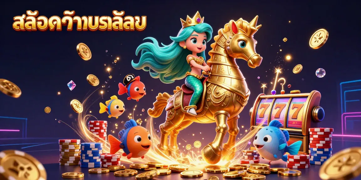 ทดลองเล่นสล็อตทดลองเล่นในโลกใต้ทะเลที่มีเจ้าหญิงเหรียญทองและสัตว์ทะเลสนุกสนาน