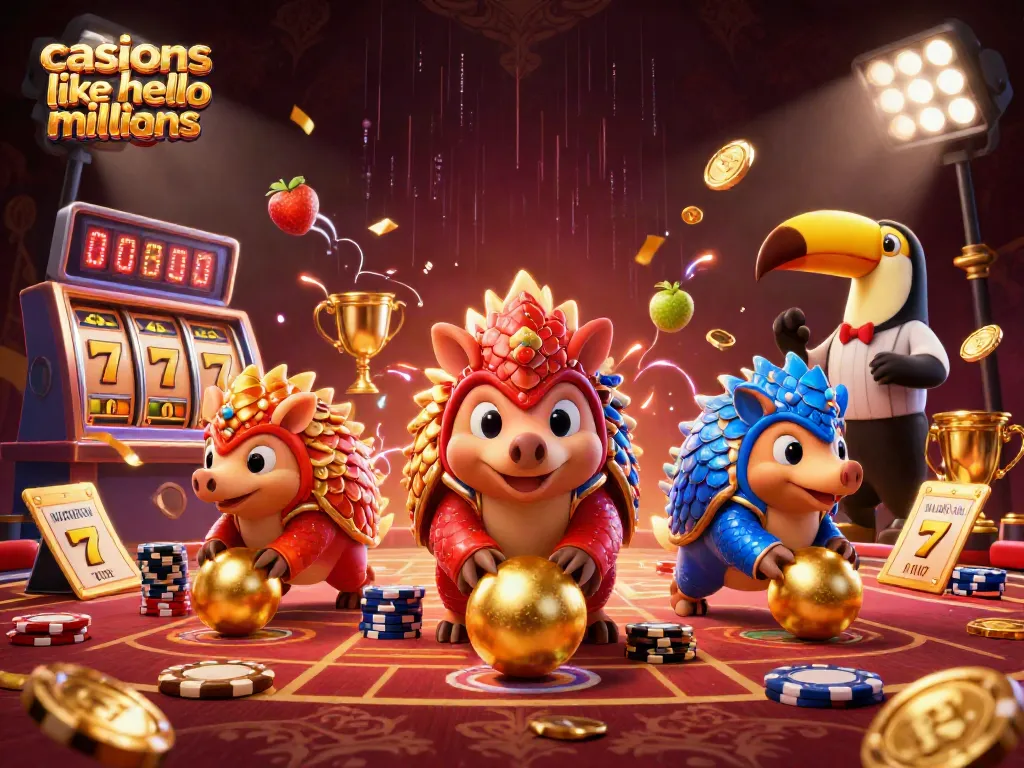 Experience thrilling gameplay at casinos like Hello Millions with vibrant animations and engaging elements.