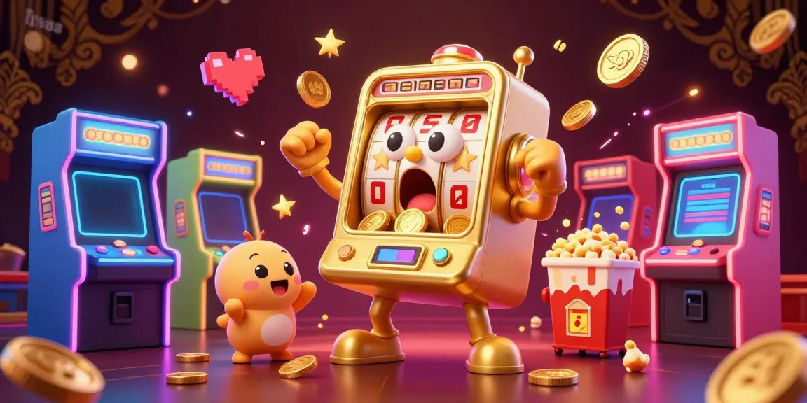 Experience thrilling jackpots and vibrant games at fv88 with cartoon slot machines celebrating big wins!