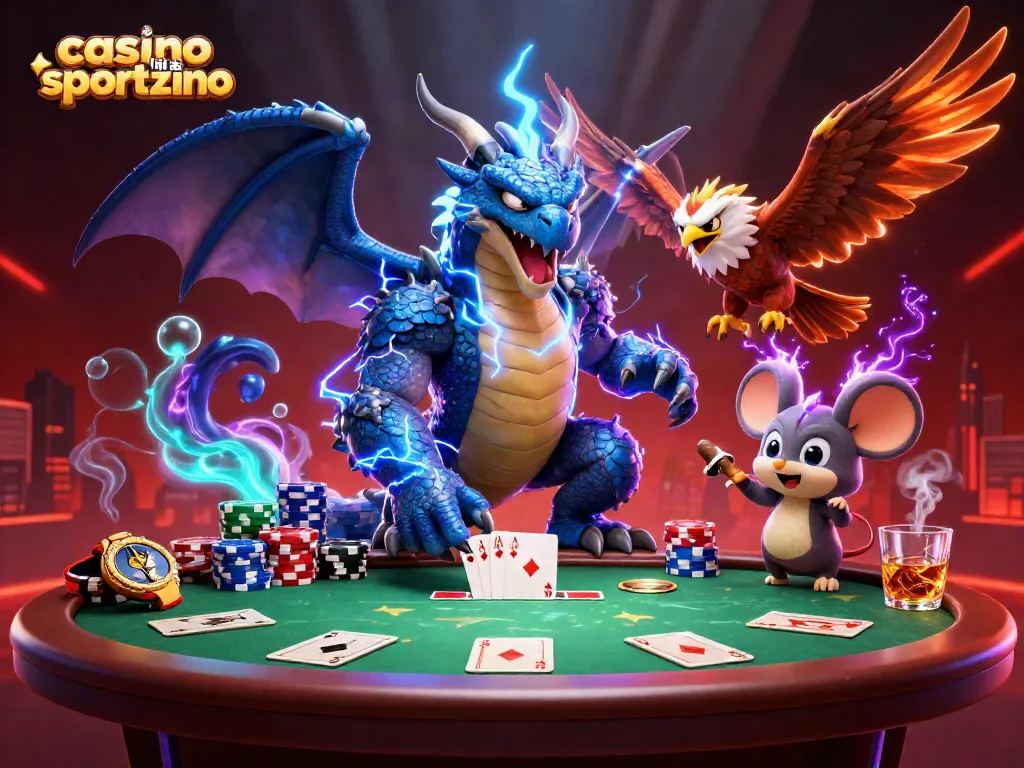 Experience thrilling gameplay with top alternatives to casino like sportzino, featuring vibrant poker action.