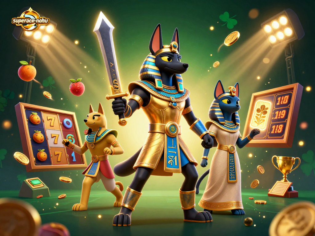 Spin the reels for big wins with superace-nohu's dynamic slot game features and vibrant illustrations.
