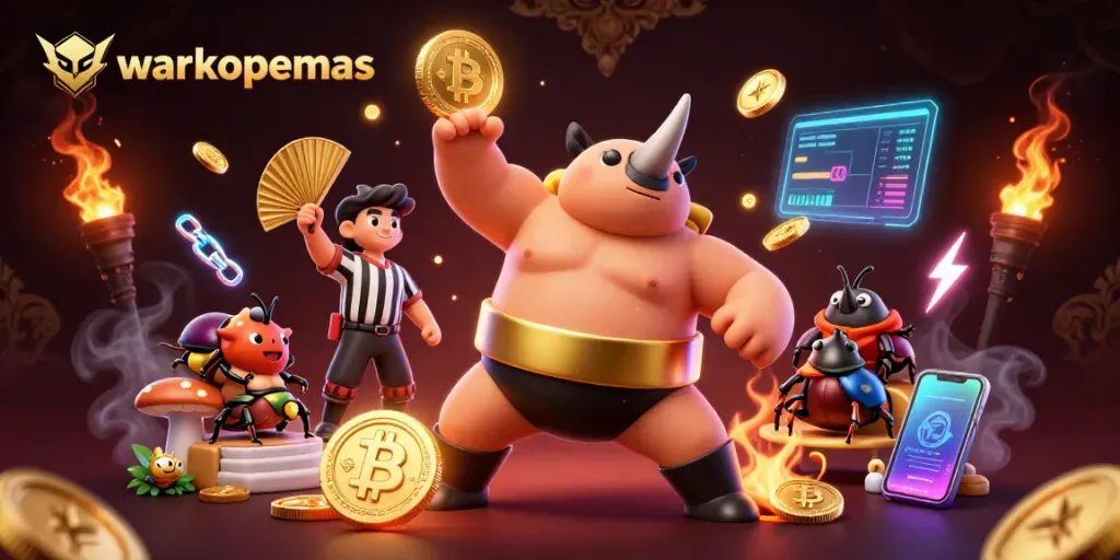 Warkopemas mengantar pemain dengan penuh keberuntungan dalam permainan slot bertema seru.